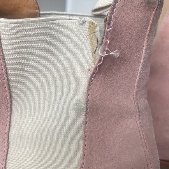 New Republic- Pink suede Chelsea boots size 9 - Picture 5 of 6